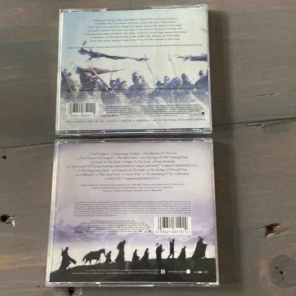 2 Lord or the Rings soundtrack CDs - Picture 9 of 9